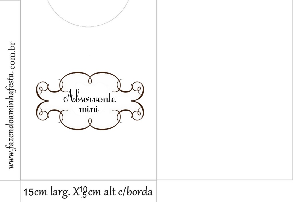 Envelope Absorvente Mini