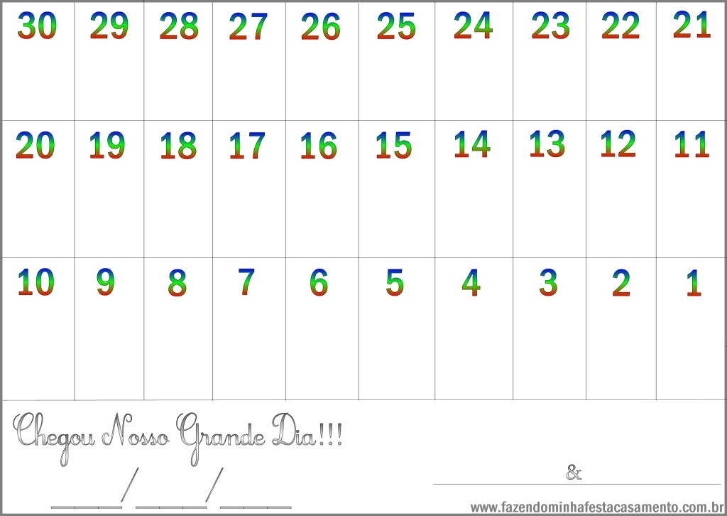 CALENDARIO casamento2