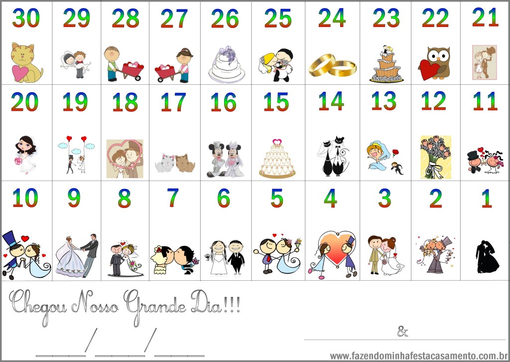 CALENDARIO casamento9